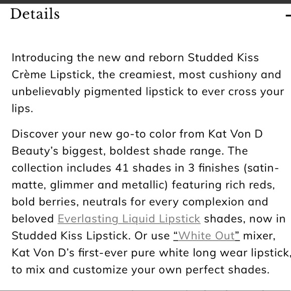 Kat Von D Studded Lipstick - Picture 4 of 4